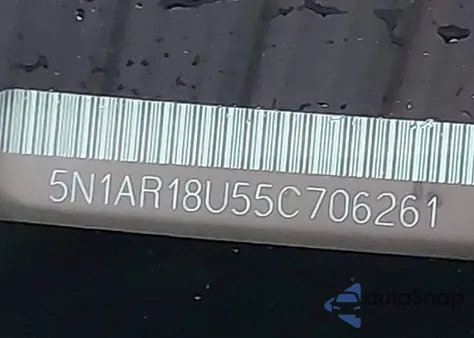 2005 Nissan Pathfinder Se from USA, damaged, VIN 5N1AR18U55C706261